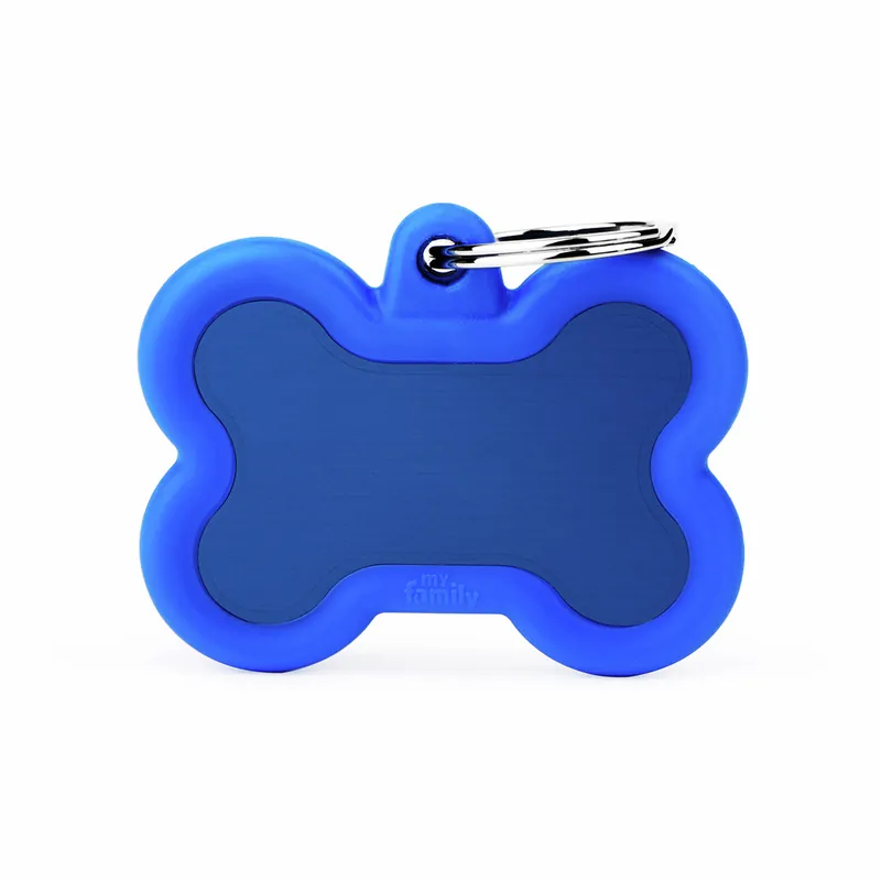 Begrenztes Angebot MY FAMILY Hush Blue Bone Aluminium Blue Rubber